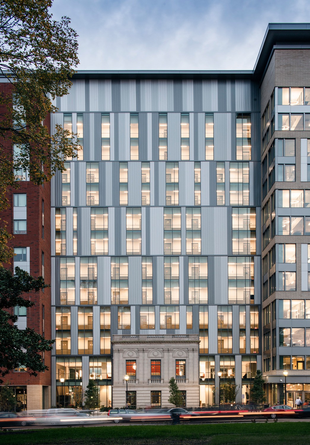 Branch Bath House preserved and integrated into the Gladding Residence Center at Virginia Commonwealth...