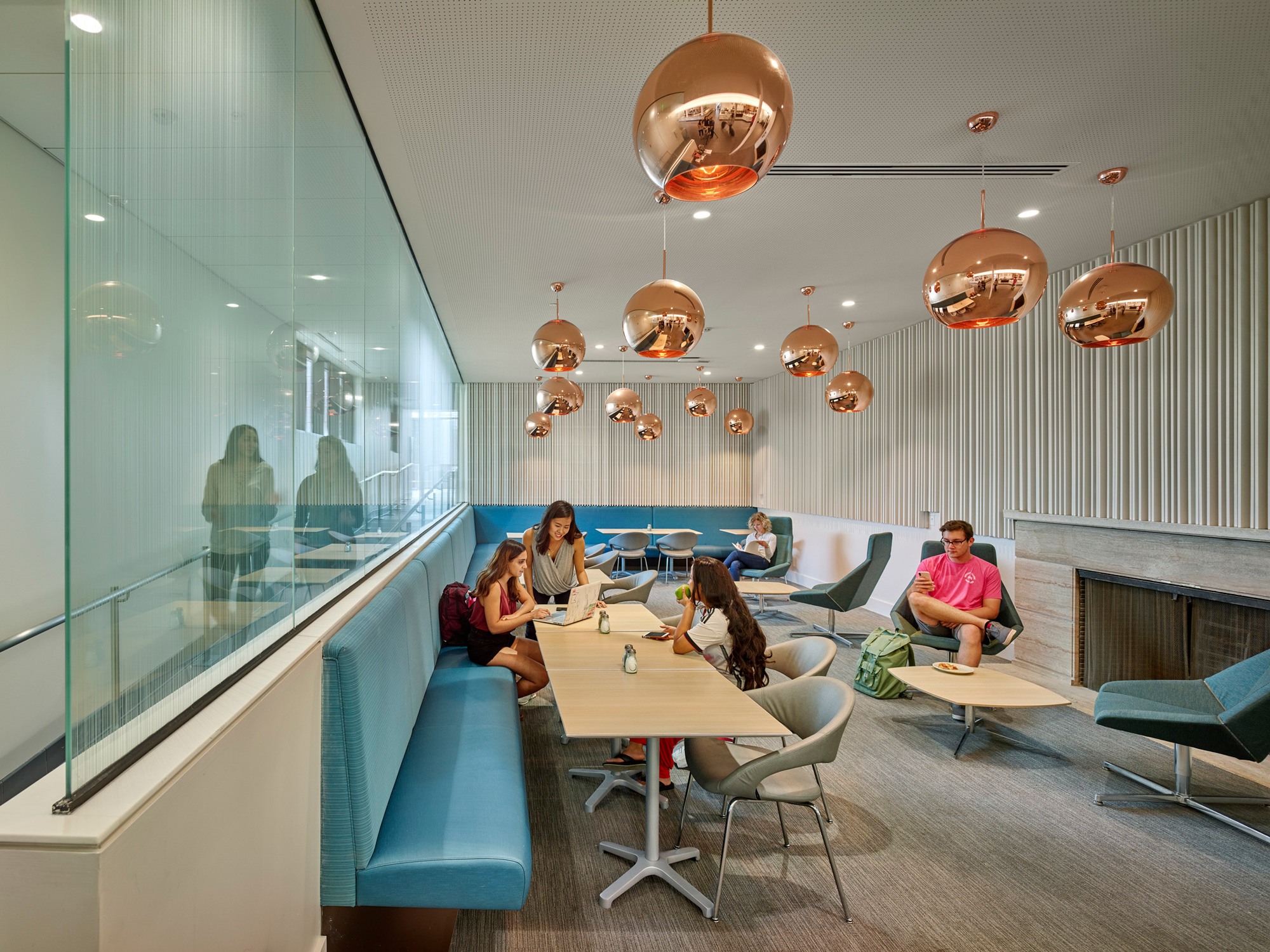 Meeting rooms and private dining areas in Mary Fisher Hall at Goucher College