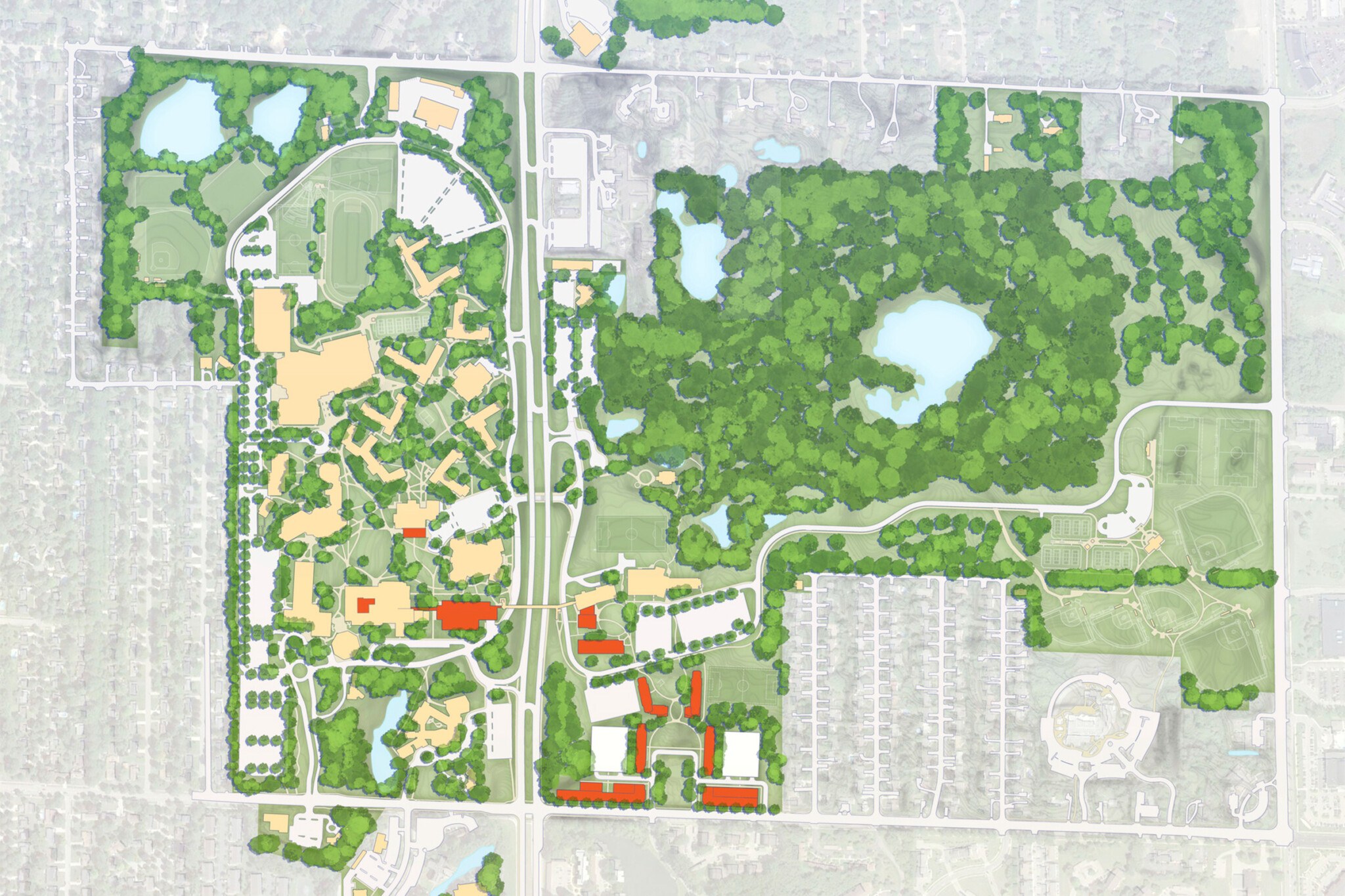 Calvin University Campus Master Plan — Ayers Saint Gross