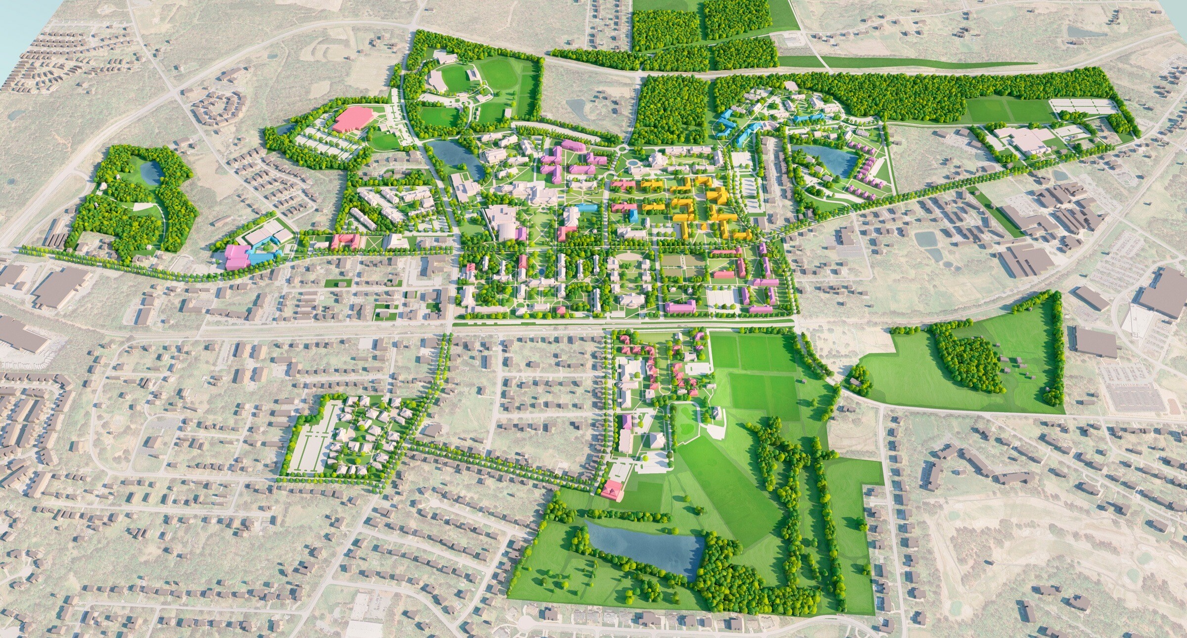 Elon University — Campus Master Plan — Ayers Saint Gross