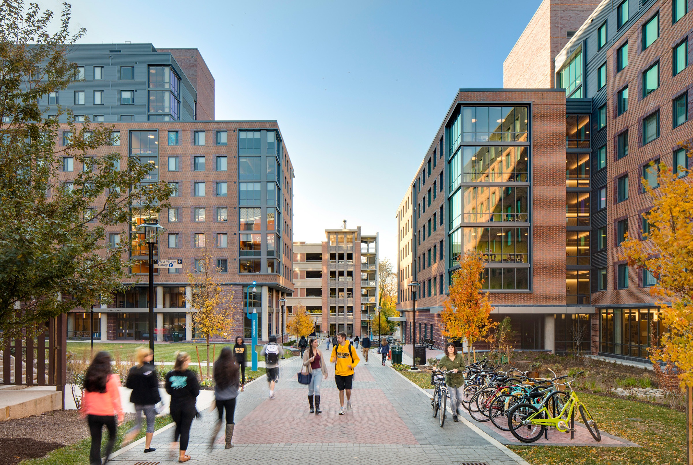 Towson University — Barnes and Marshall Halls — Ayers Saint Gross