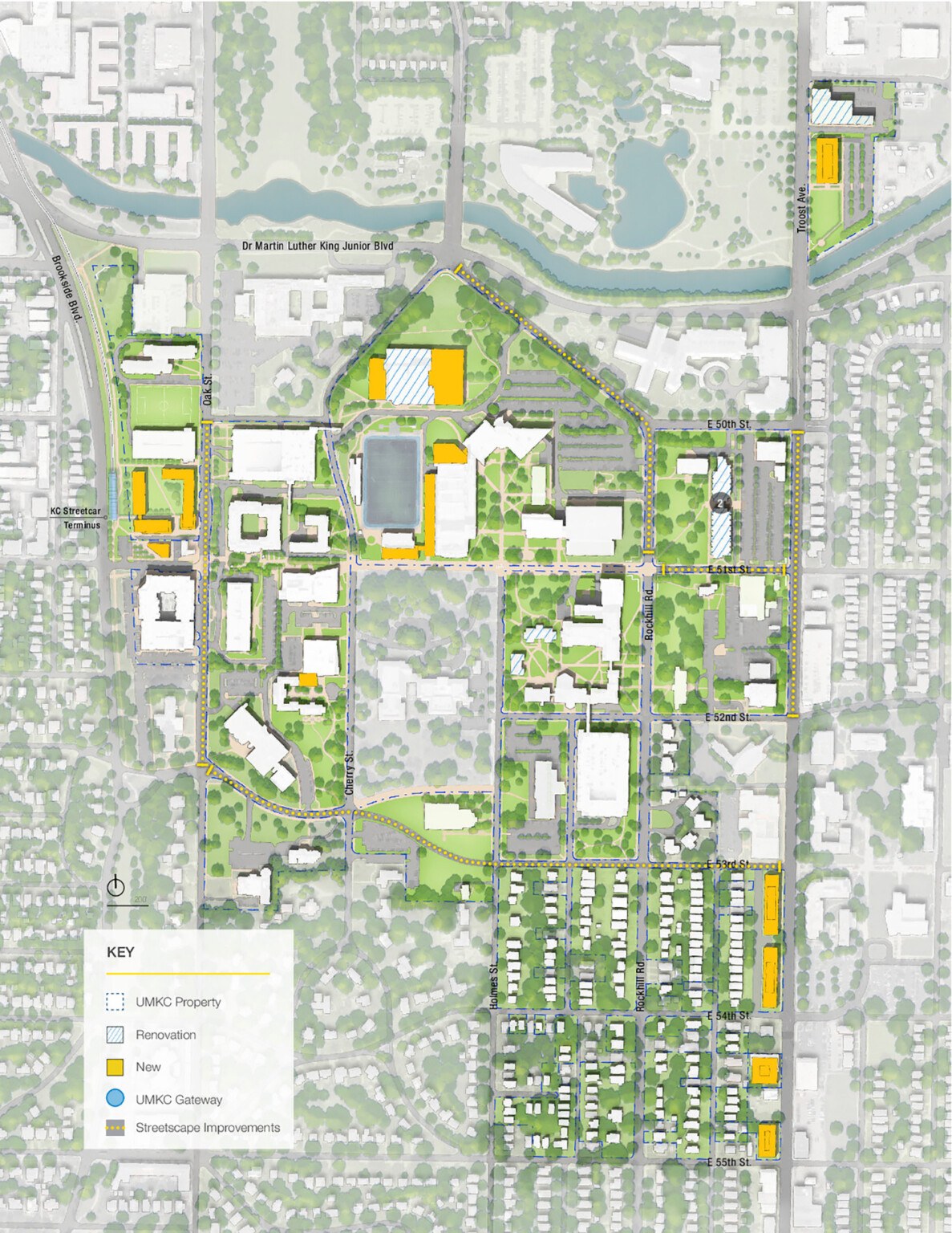 University of Missouri-Kansas City — 2021 Master Plan — Ayers Saint Gross