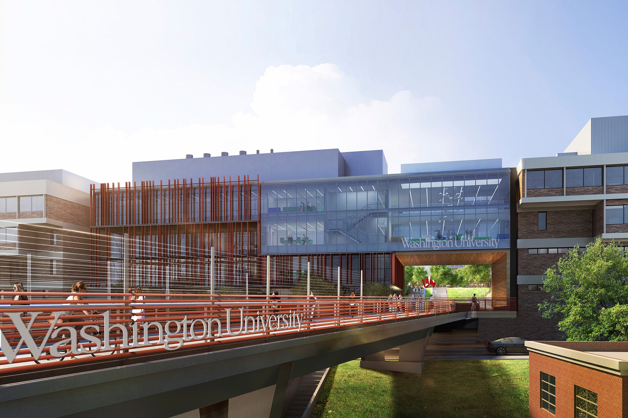 Washington University in St. Louis’s Integrated Science Initiative implementation showing a rendering...
