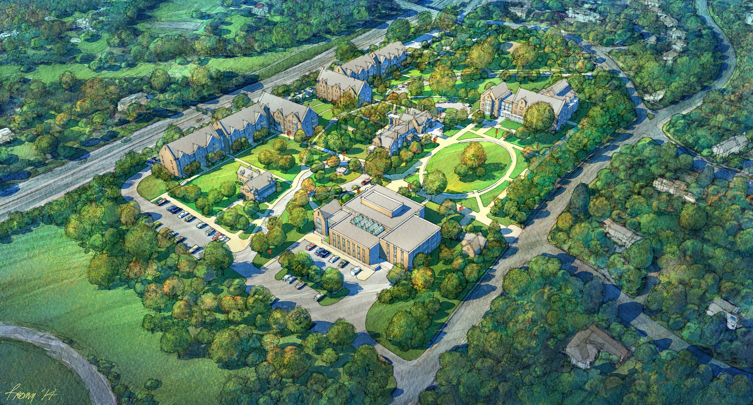 Westminster Theological Seminary Campus Master Plan — Ayers Saint Gross