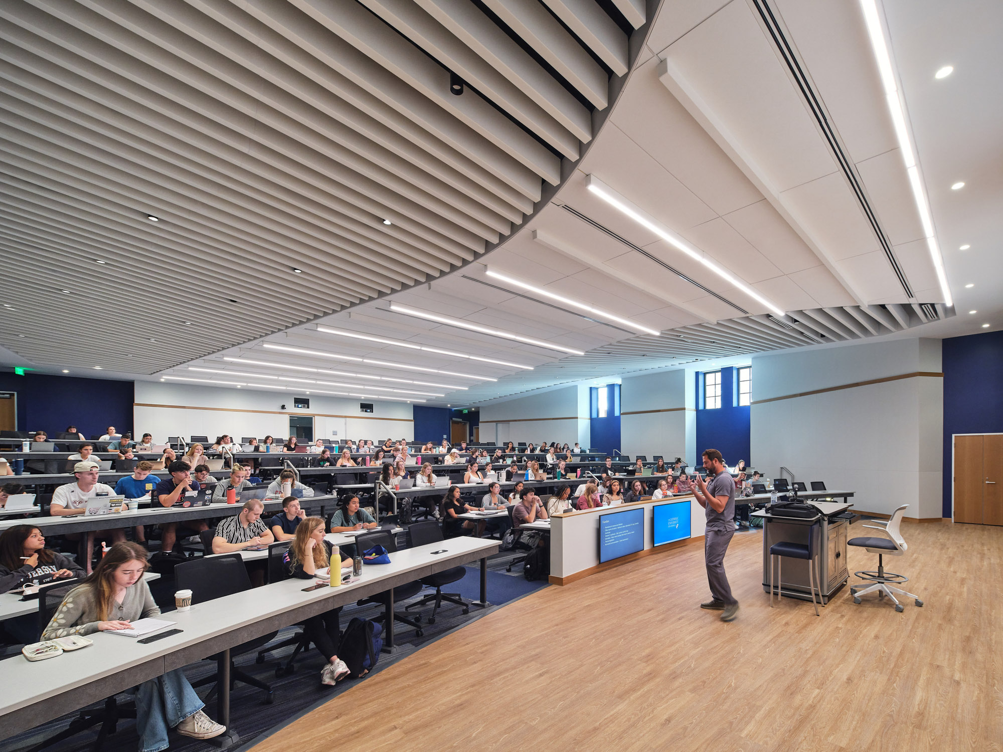 Catholic University of America Conway School of Nursing classroom view