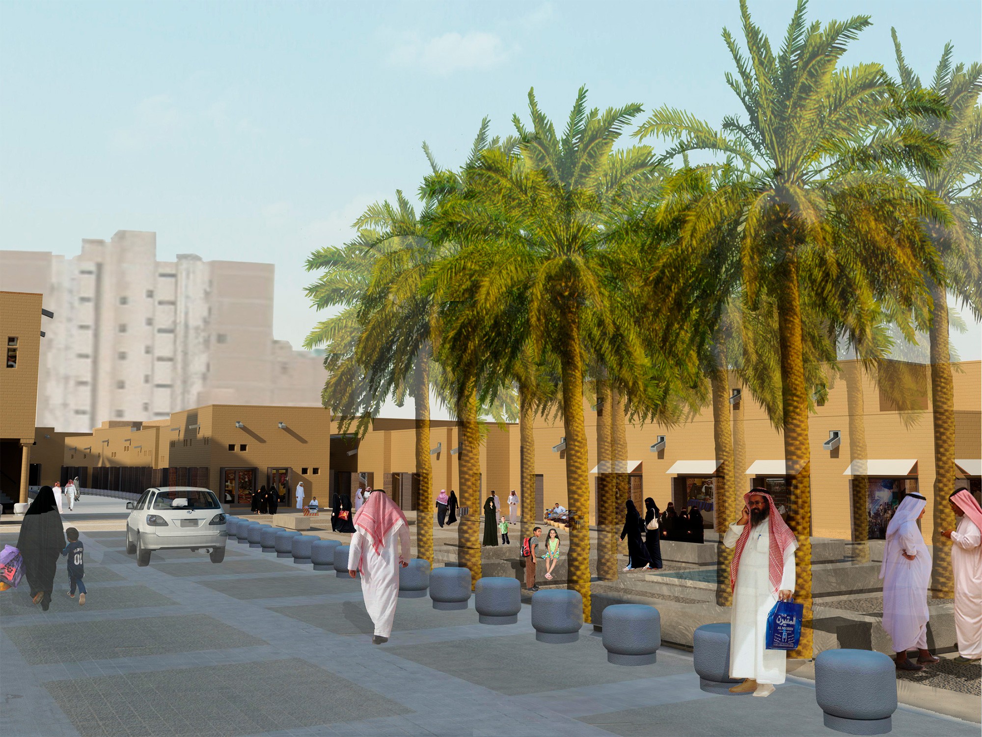 Rendering of multi-modal environment