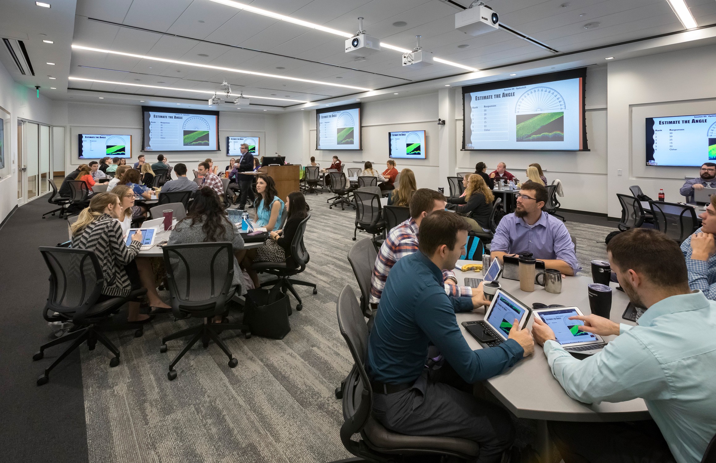University of Pikeville Health Professions Education Building Active Learning Classroom