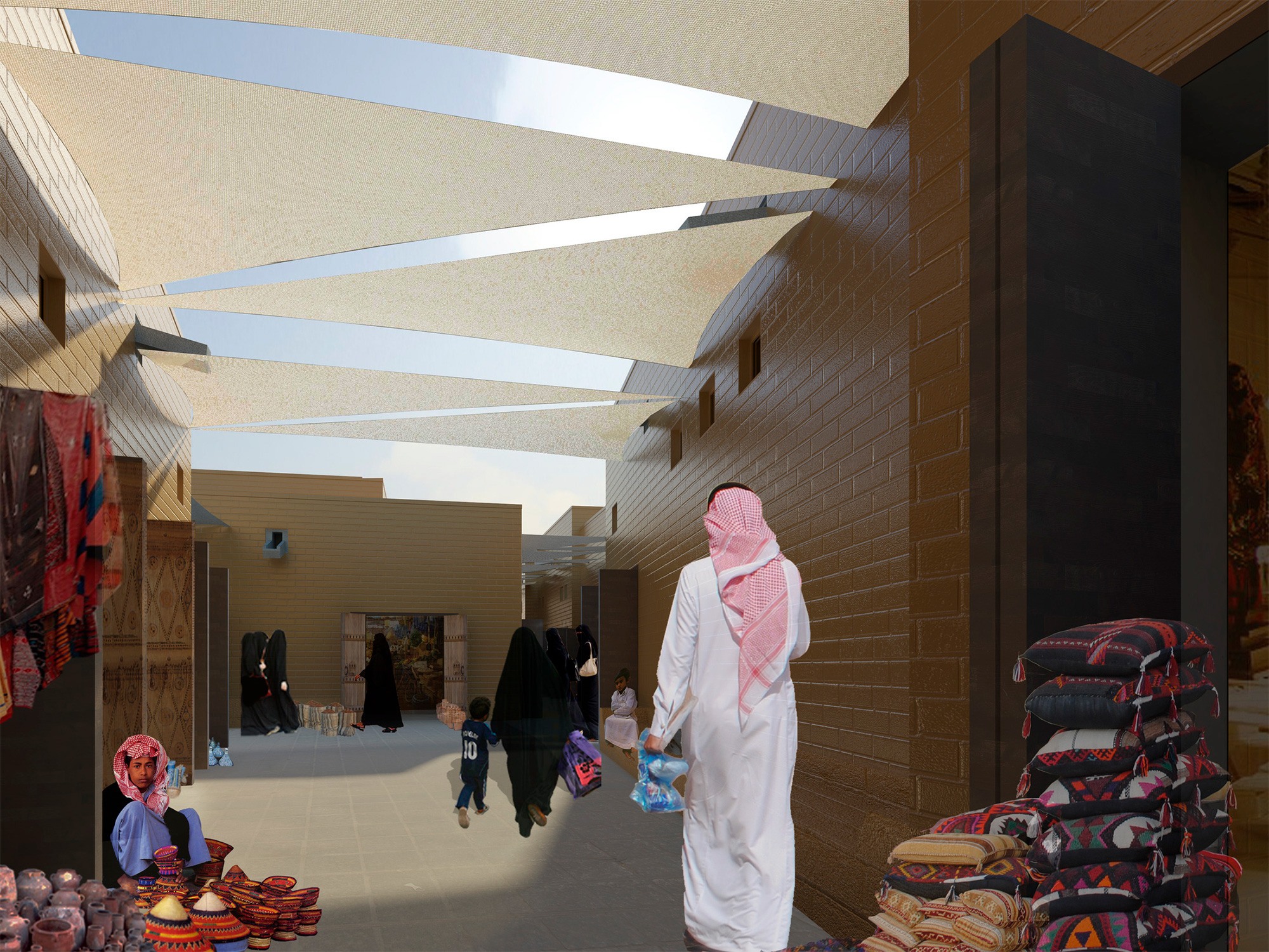 Rendering of artisan vendors