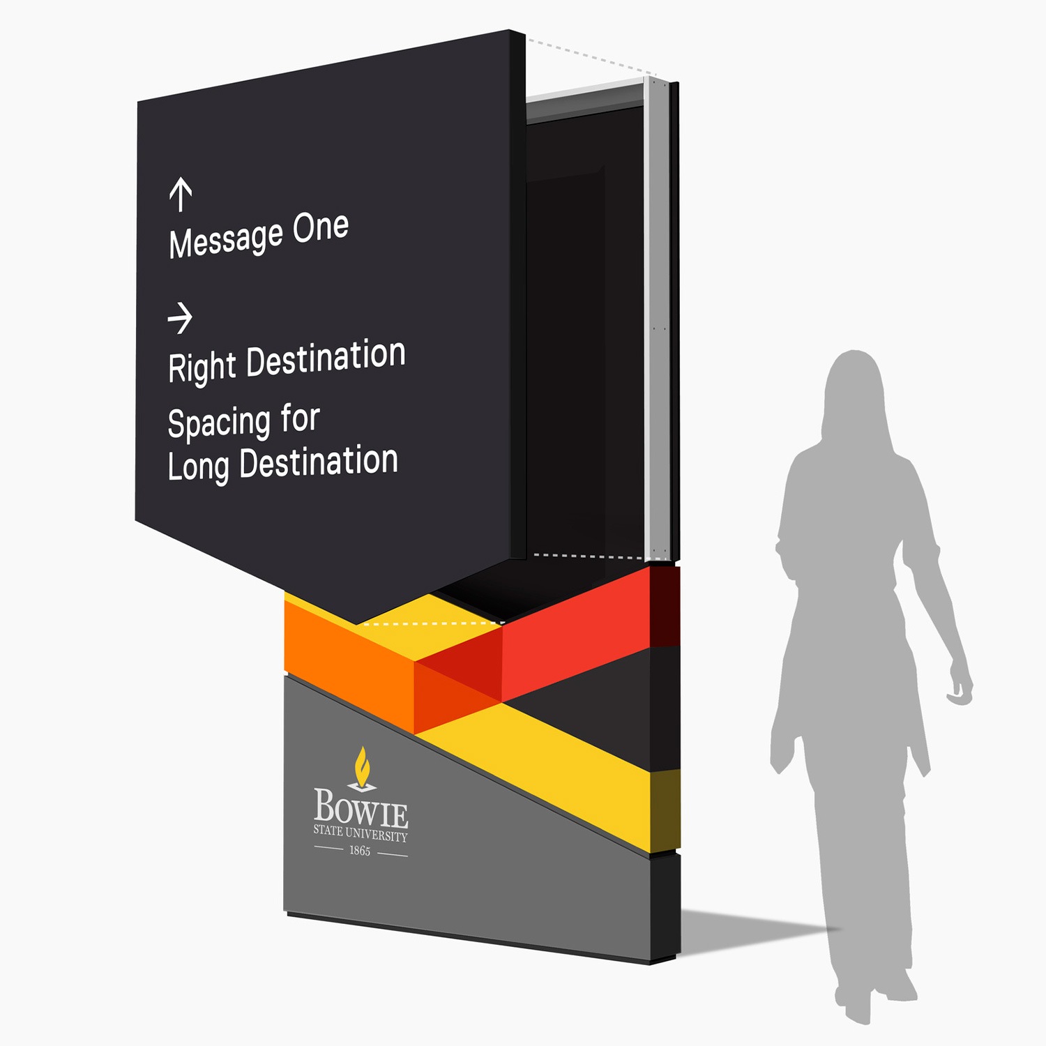 Removable sign panel