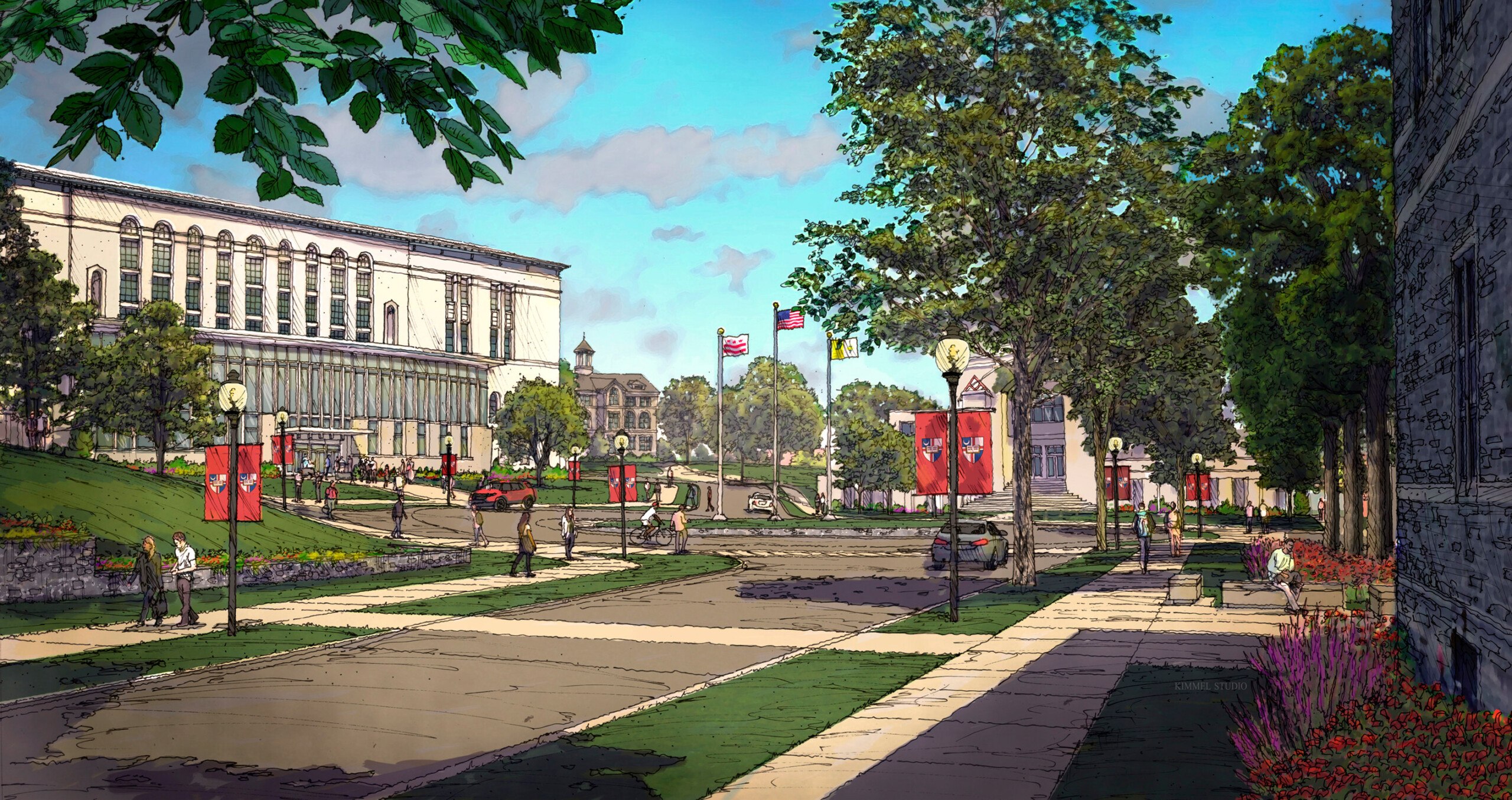 The Catholic University of America Framework Proposed Street Improvements