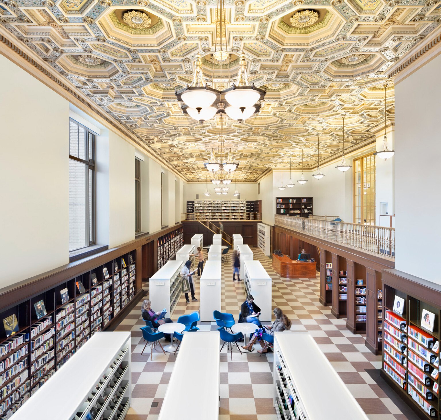 Enoch Pratt Free Library — Library Renovation and Restoration — Ayers