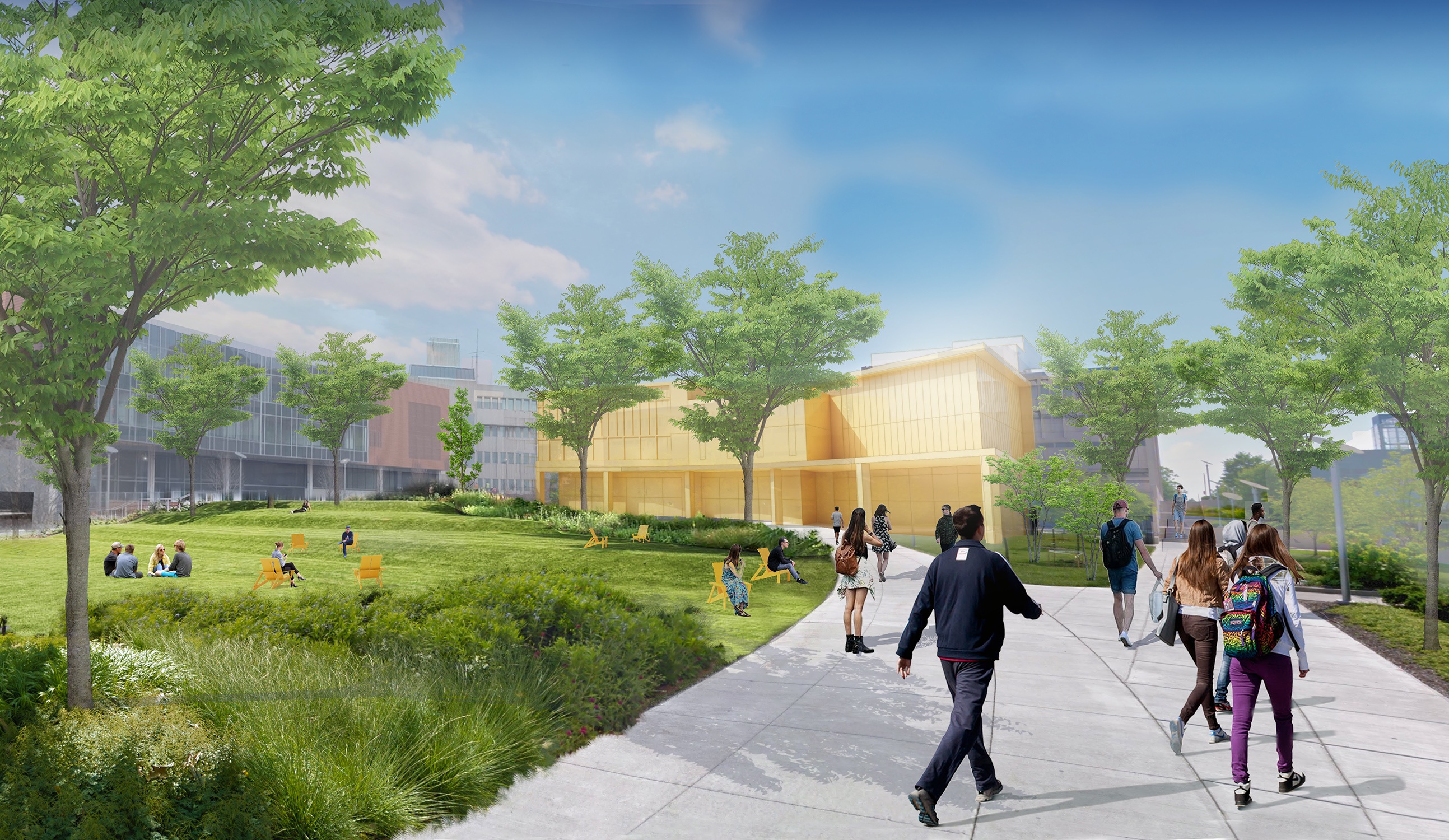 Northern Kentucky University Nunn center rendering