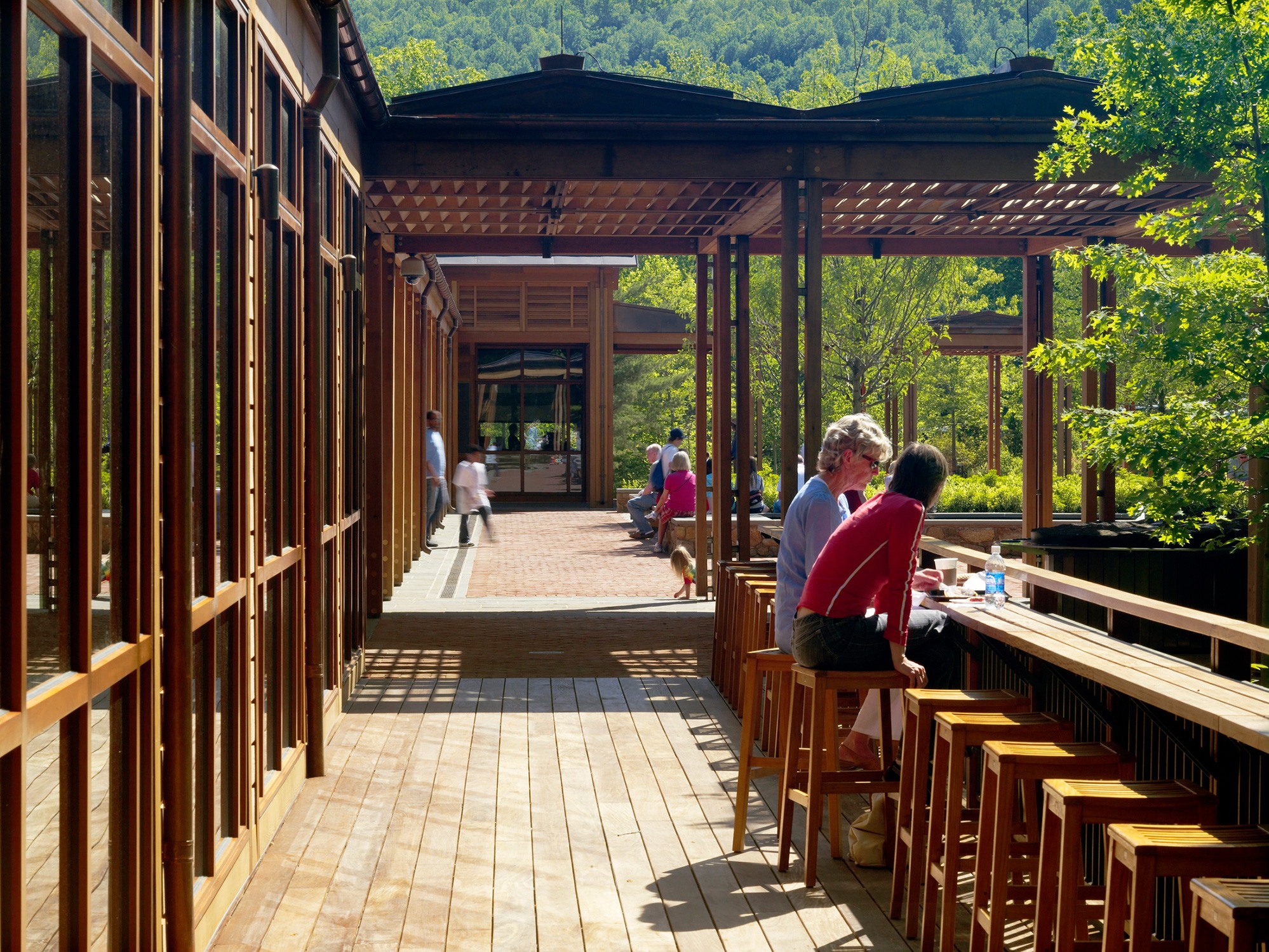 TJF Visitor Center Cafe Seating