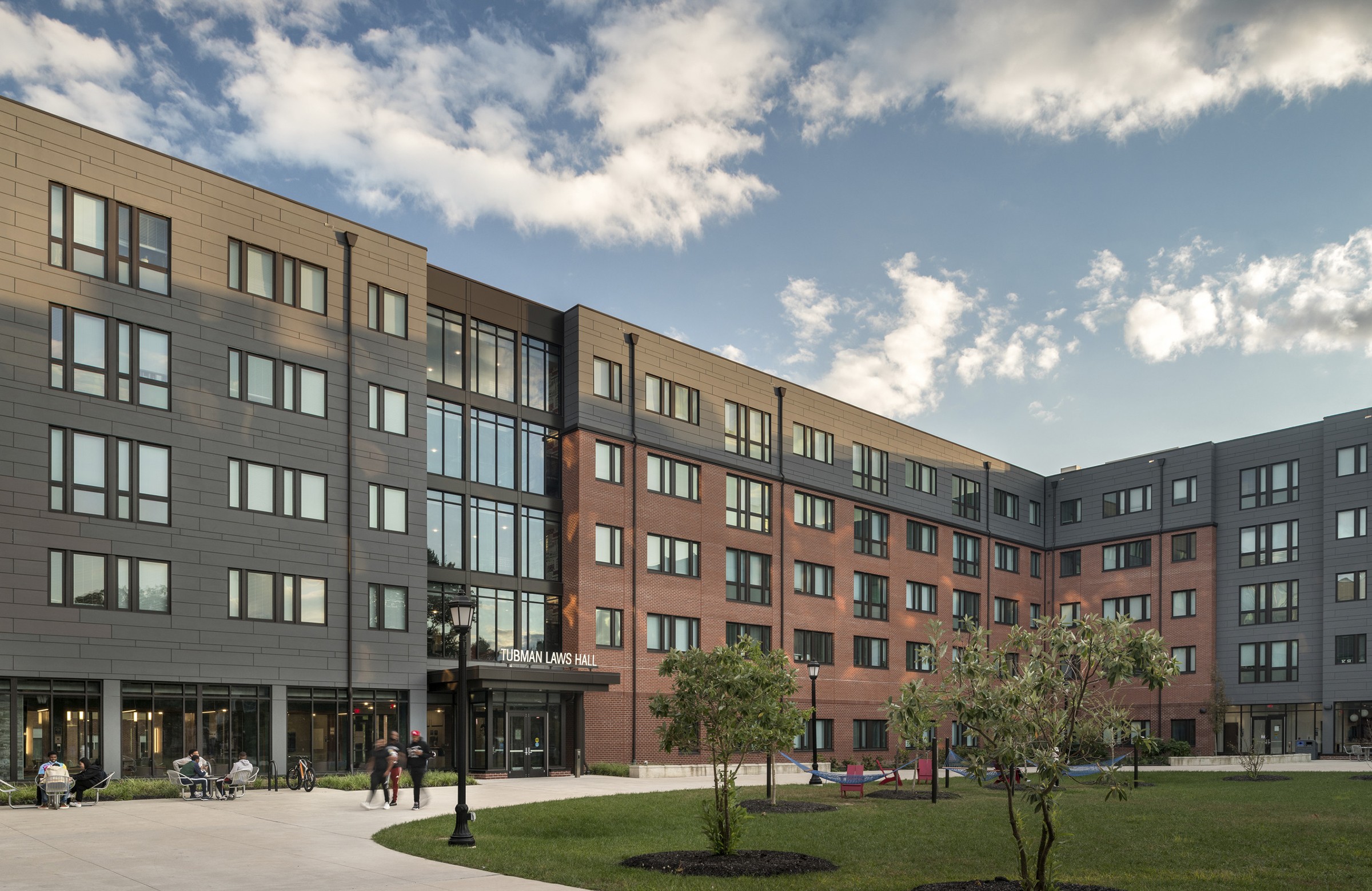 Delaware State University Tubman-Laws Hall exterior shot