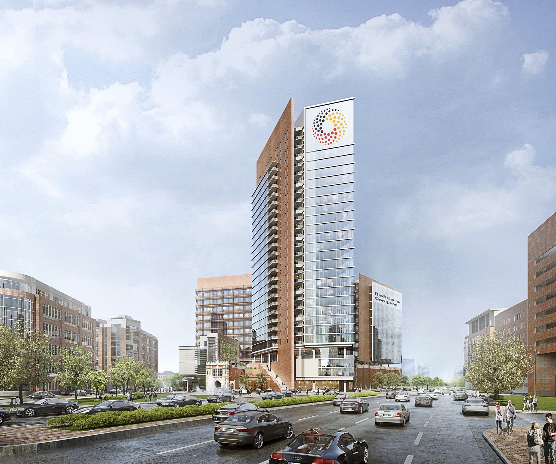 Rendering of University of Maryland Baltimore