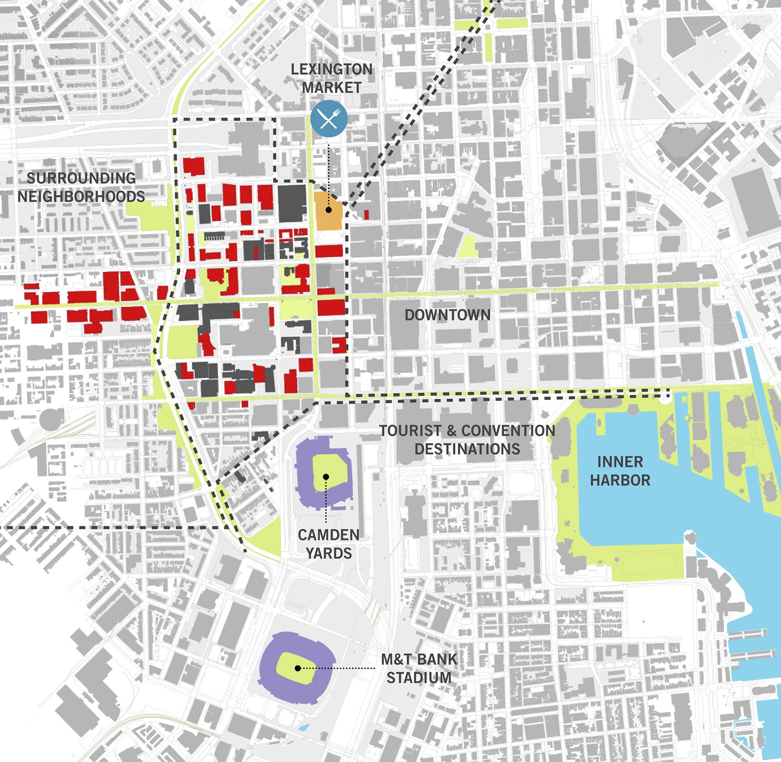 Context for the University of Maryland Baltimore Master Plan