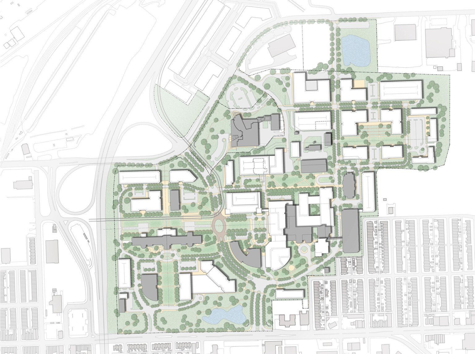 Johns Hopkins Bayview Medical Center — Bayview Medical Center Master Plan — Ayers Saint Gross 9714