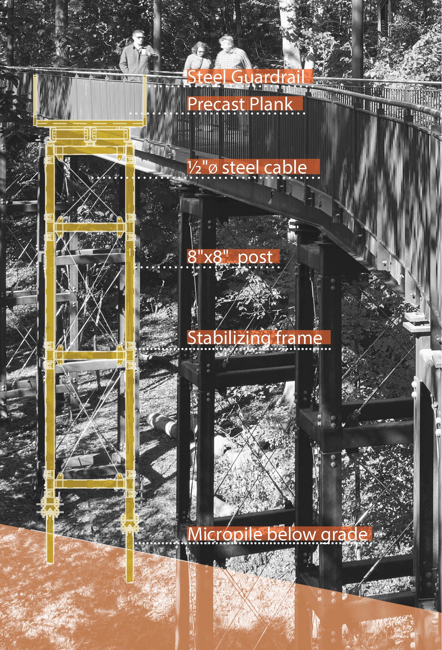 Bridge analysis diagram