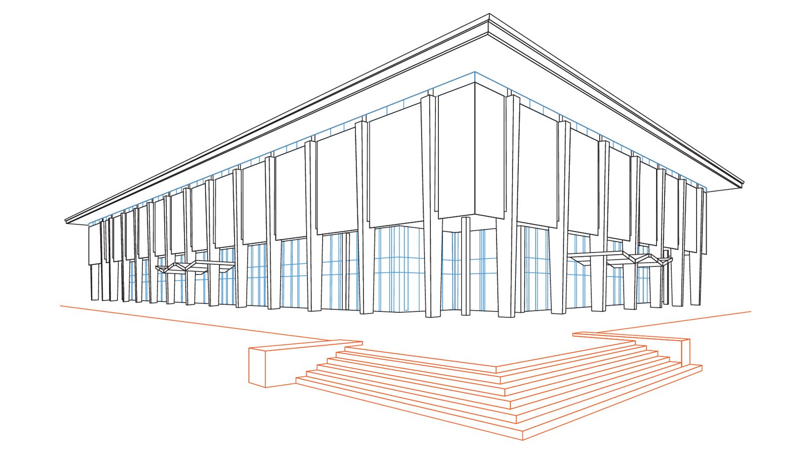 A sketch of the Hayden Library Reinvention