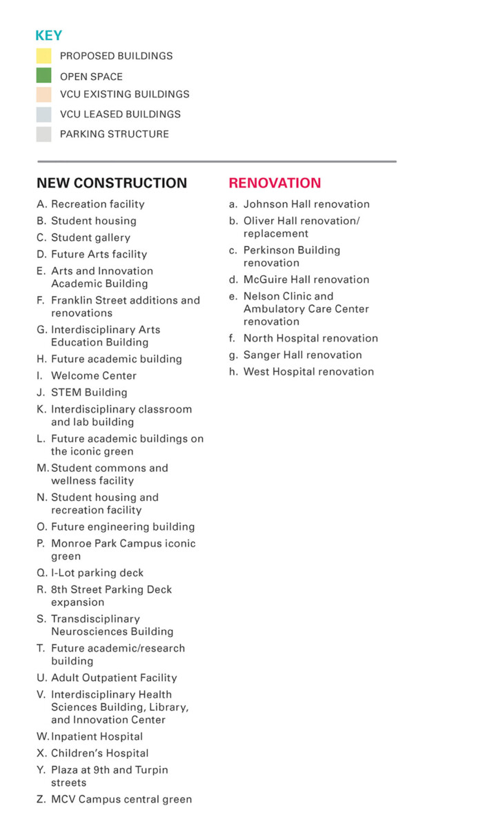 Virginia Commonwealth University — ONE VCU Master Plan — Ayers Saint Gross