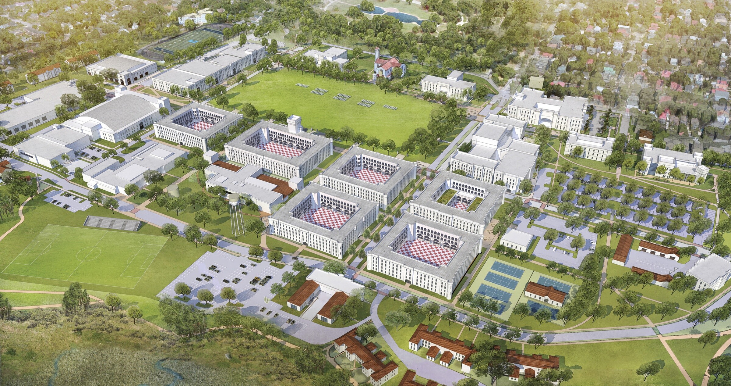 The Citadel Campus Master Plan — Ayers Saint Gross