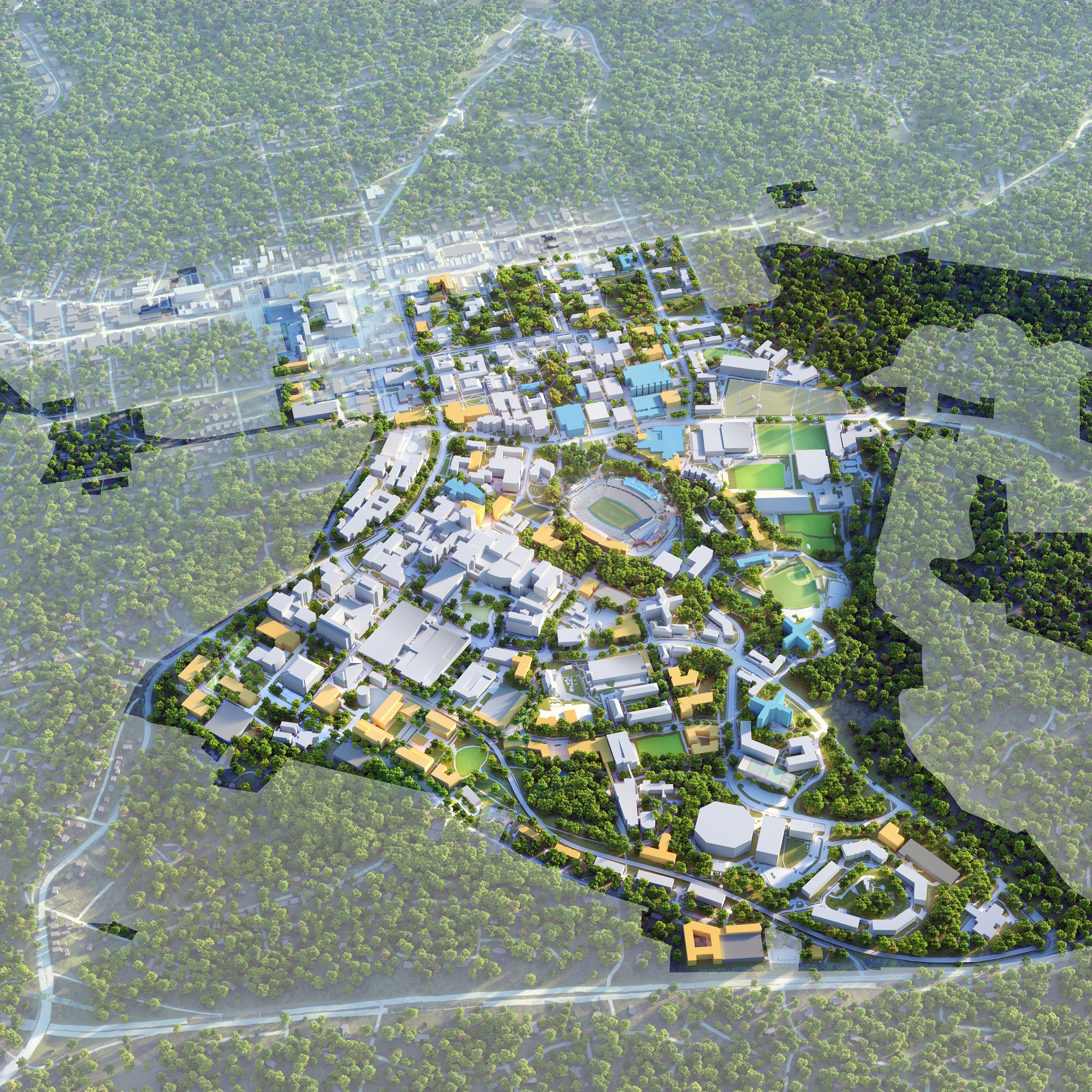 UNC Chapel Hill University Master Plan