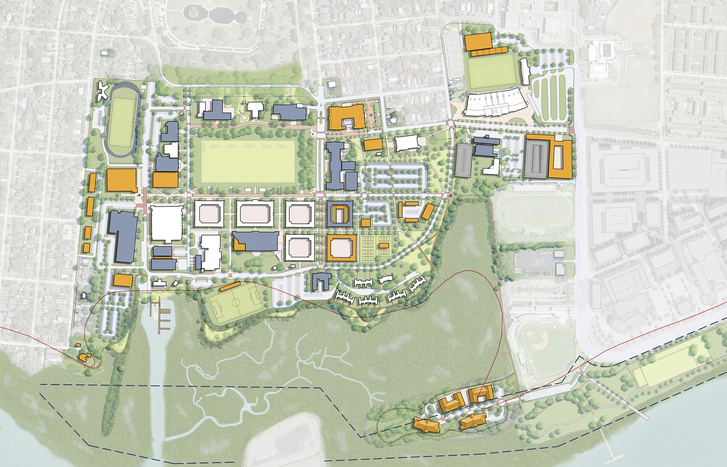 The Citadel Campus Master Plan — Ayers Saint Gross