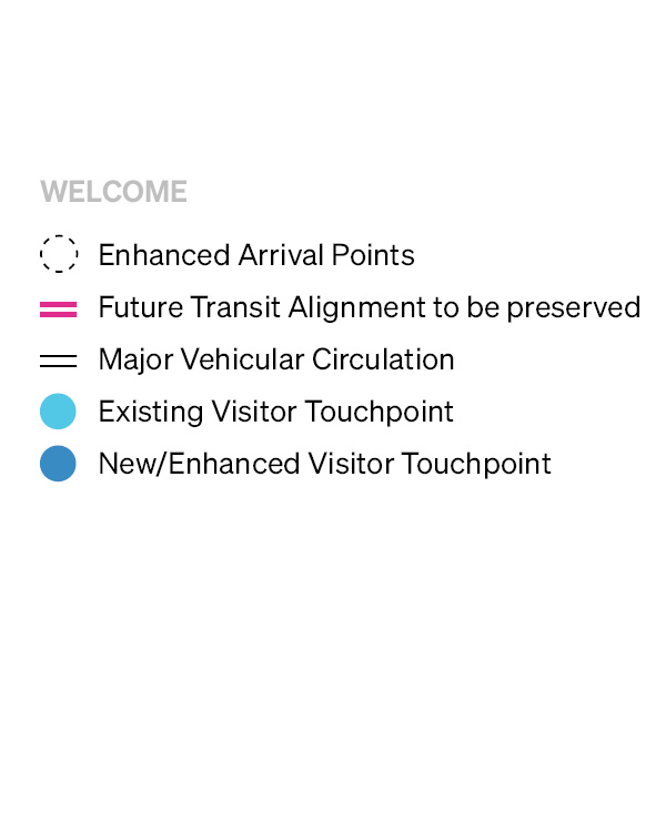 UNC Master Plan Welcome Legend