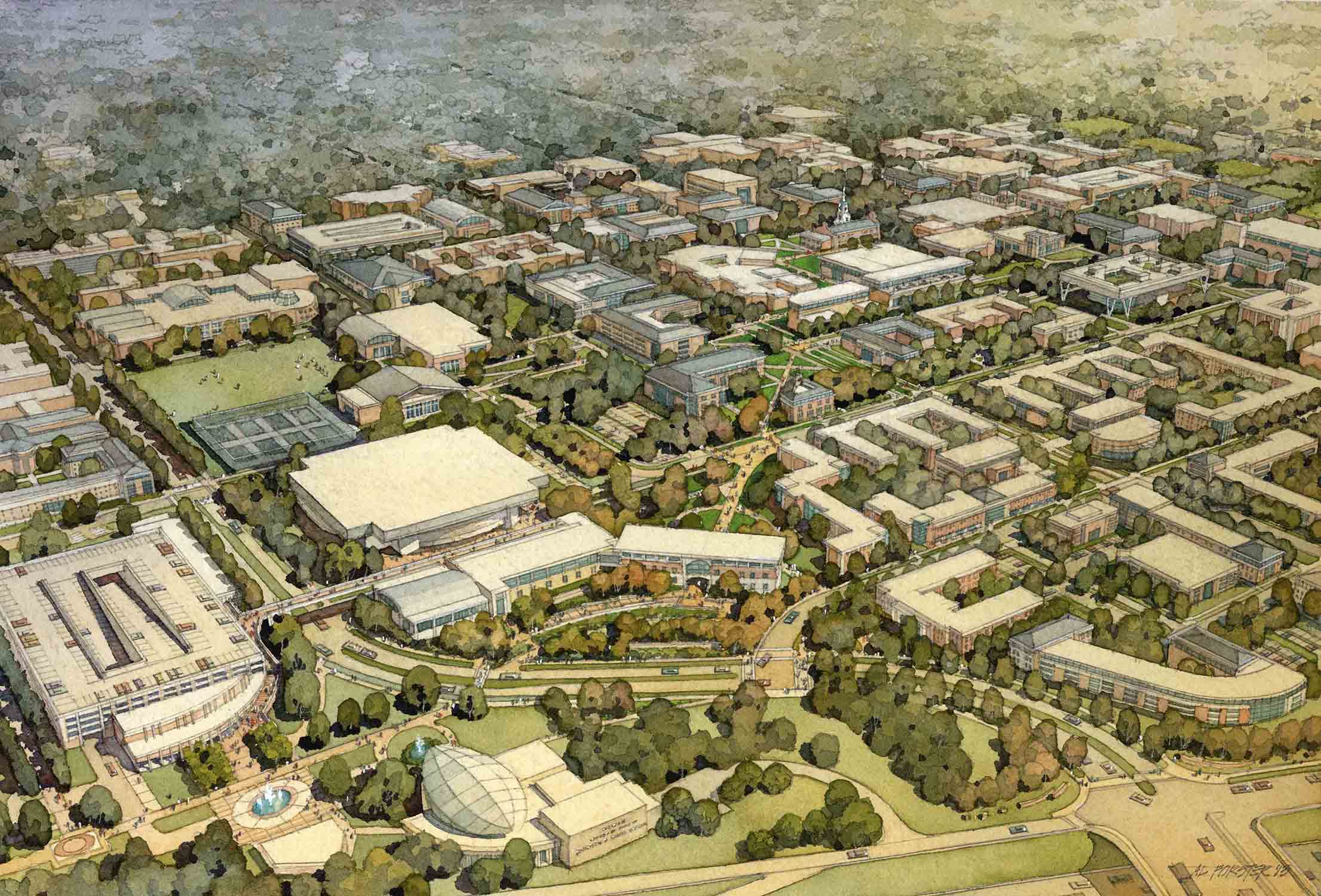 University of North Texas — Campus Master Plan Update — Ayers Saint Gross