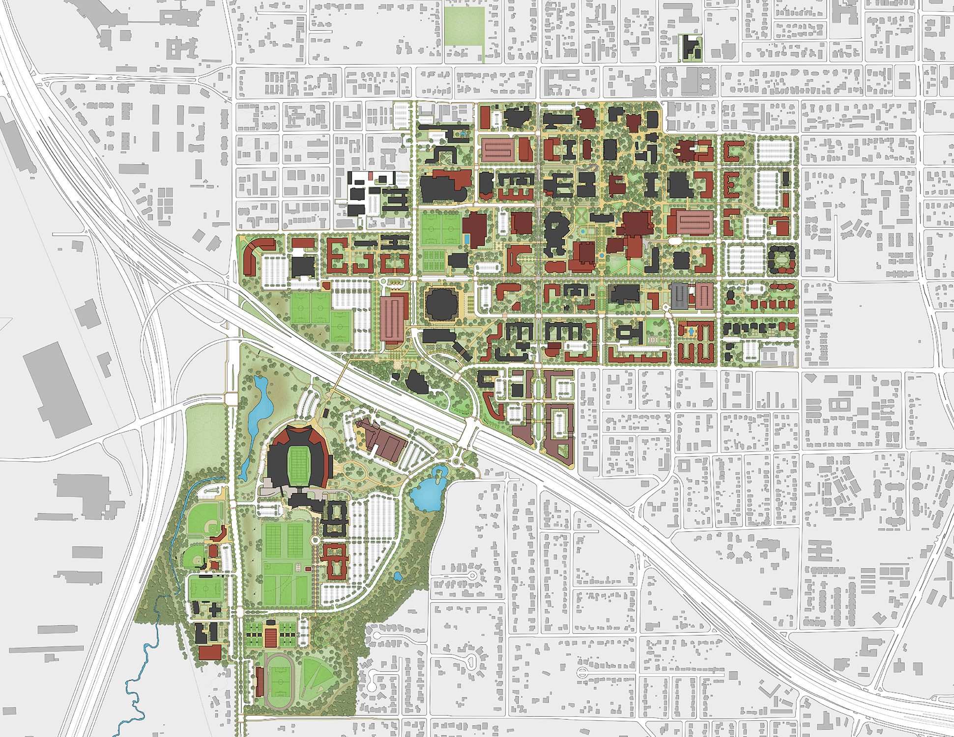 University of North Texas Final Campus Master Plan