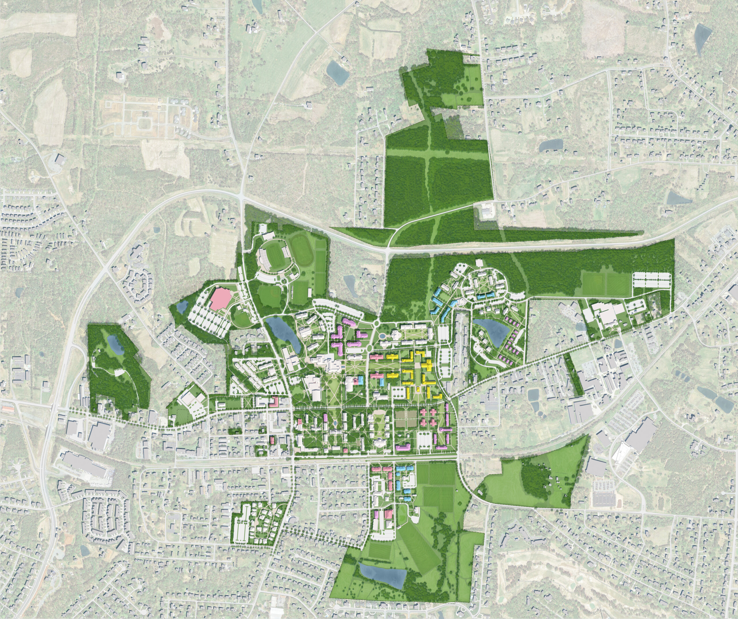 Elon University — Campus Master Plan — Ayers Saint Gross