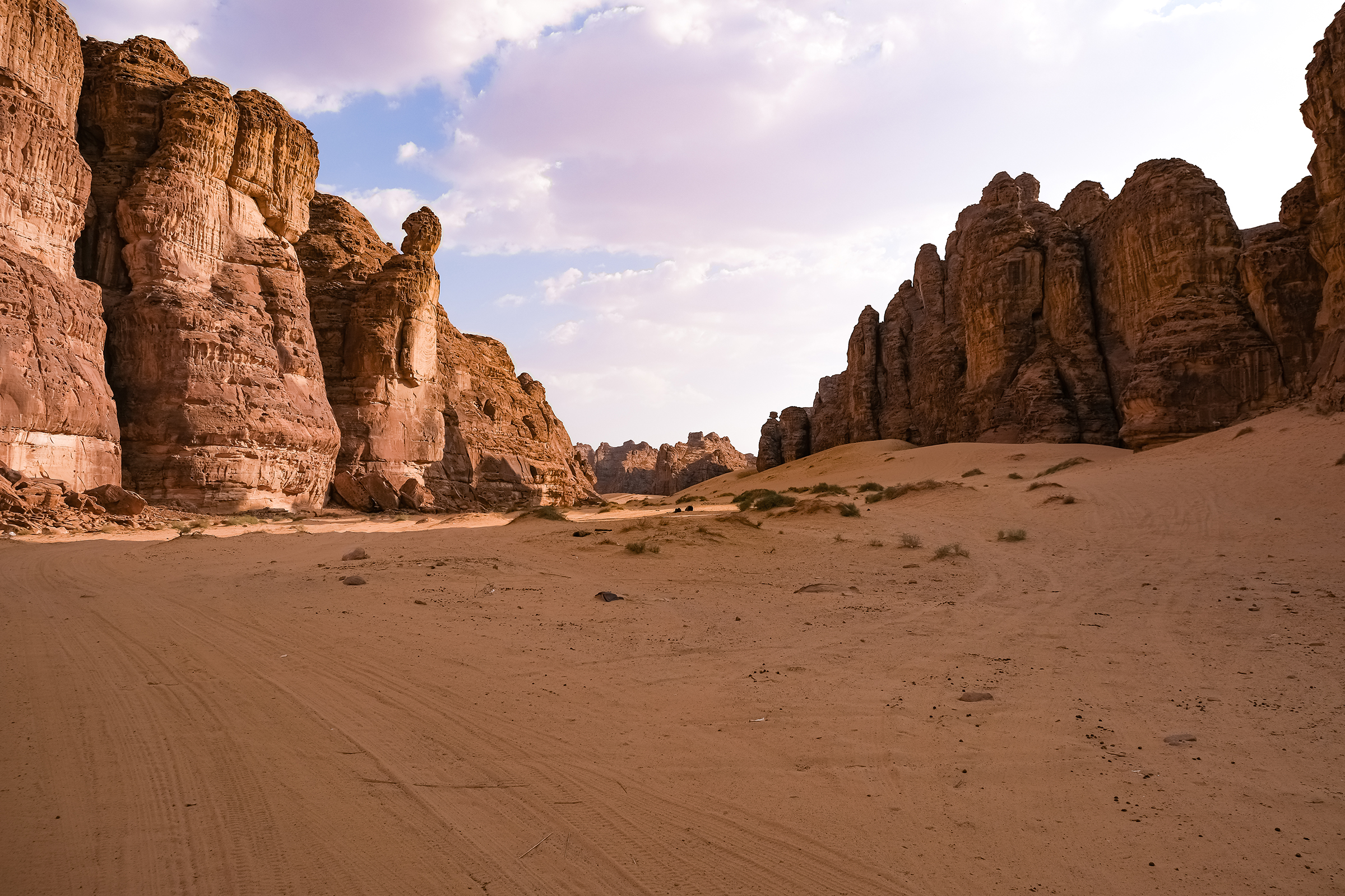 Almutadil Canyon before development