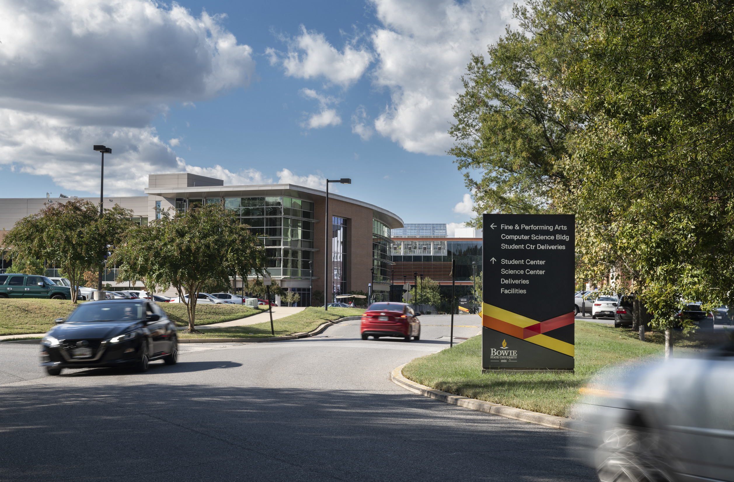 Vehicular directional sign