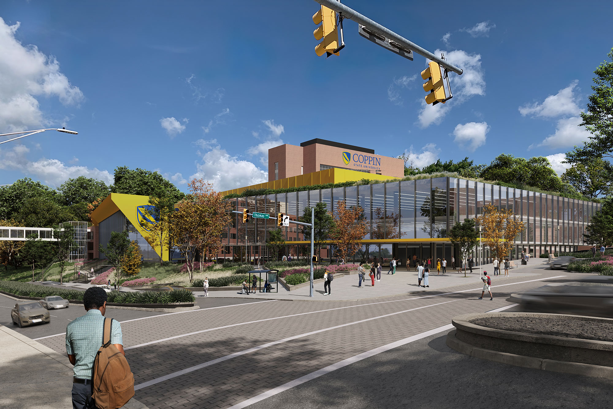 Coppin State University Johnson Auditorium Replacement rendering