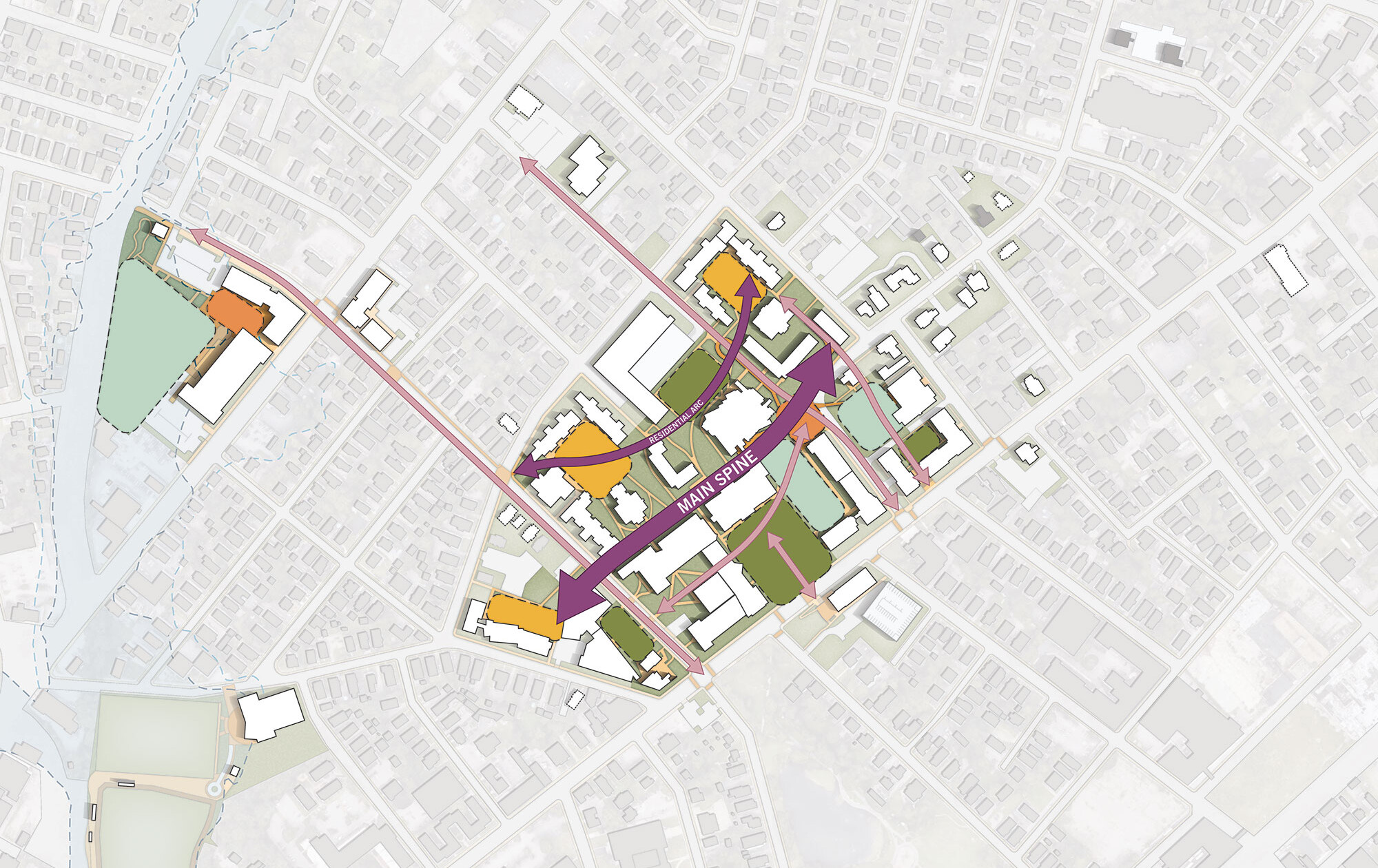 Clark University Campus Design Initiative Open Space Network