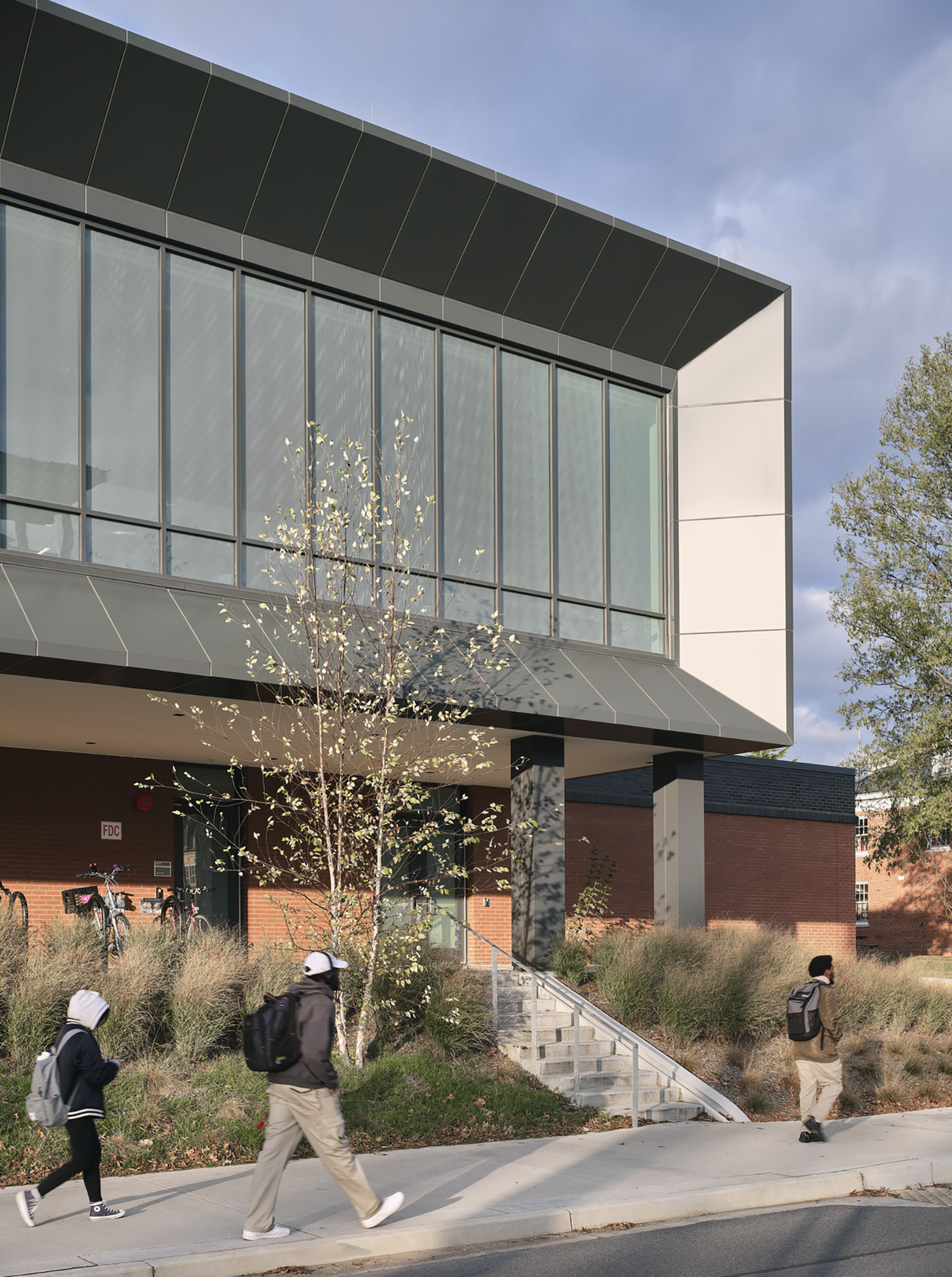 The exterior of Yahentamitsi Dining Hall at the University of Maryland