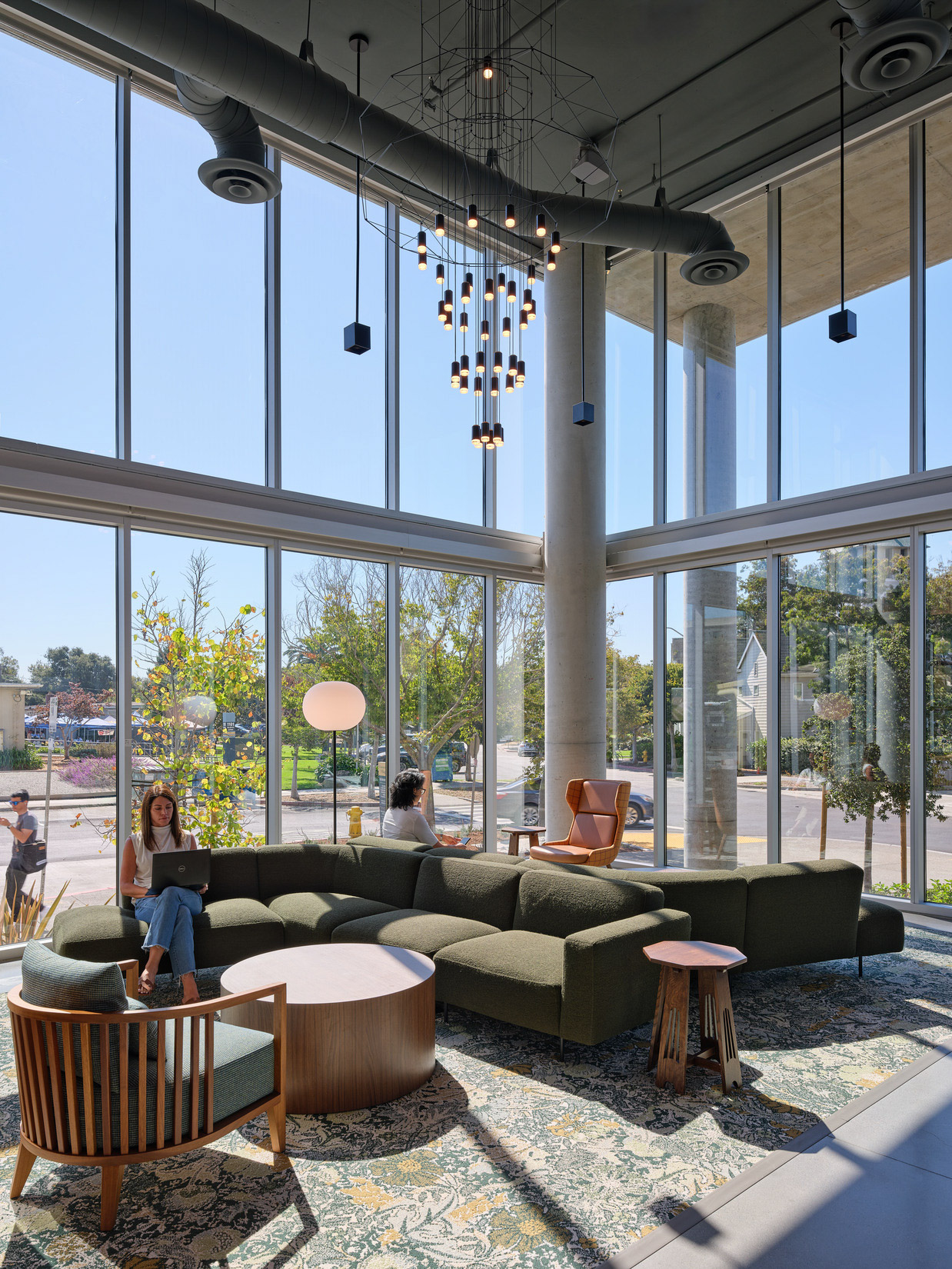 The lobby view of UC Berkeley's xucyun ruwway