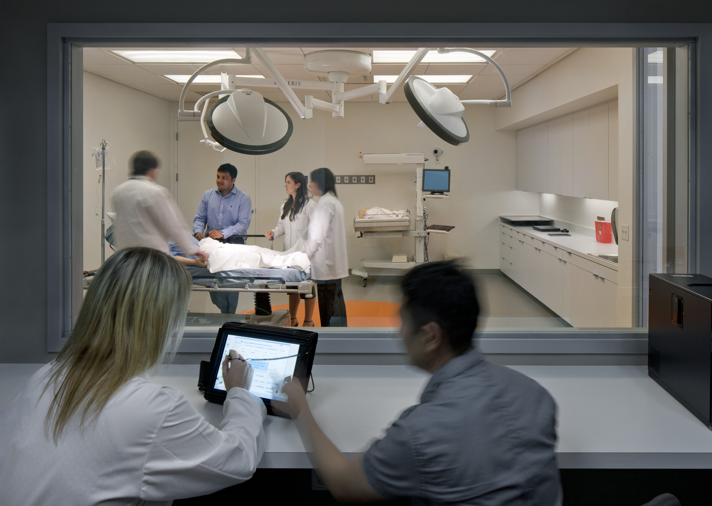 University of Arizona Health Sciences Education Building Simulation Lab