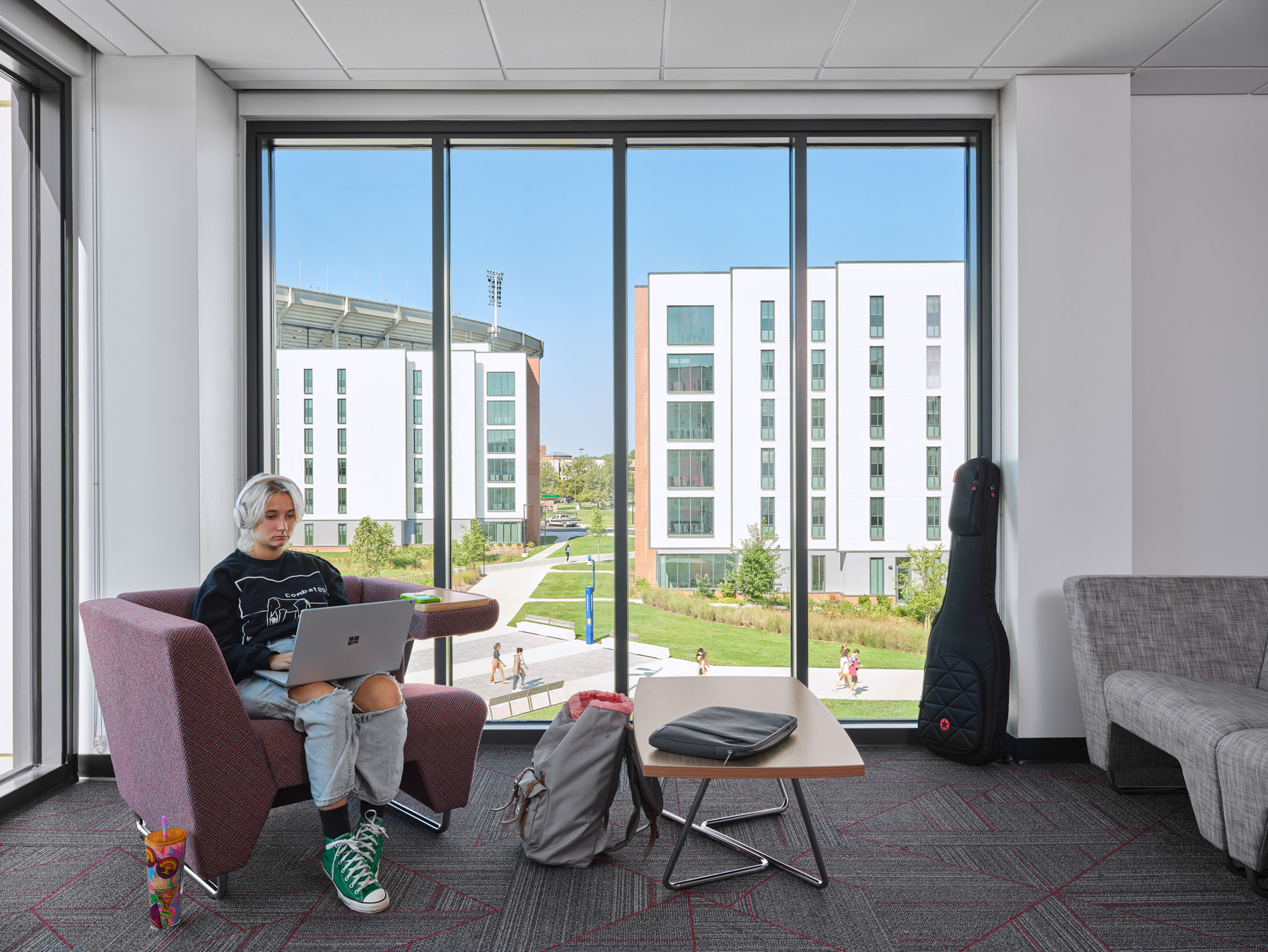 UMD College Park Johnson Whittle And Pyon Chen Corner Lounge View