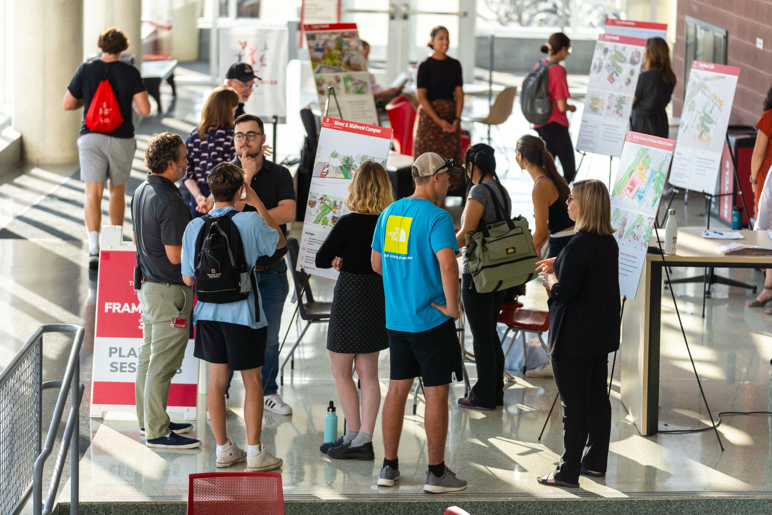 A campus engagement session for the Ohio State University Framework 3.0 plan