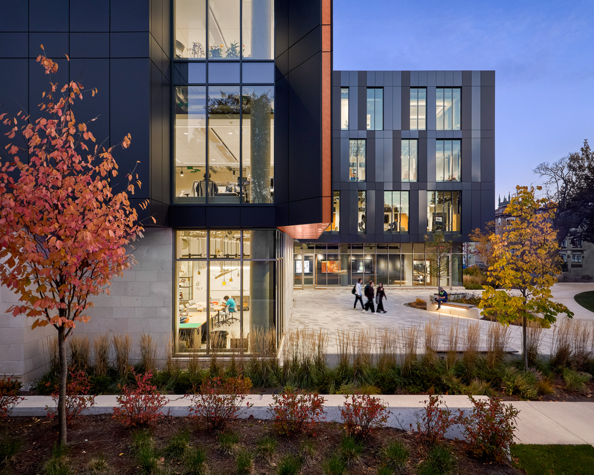 Clark University CMACD side view