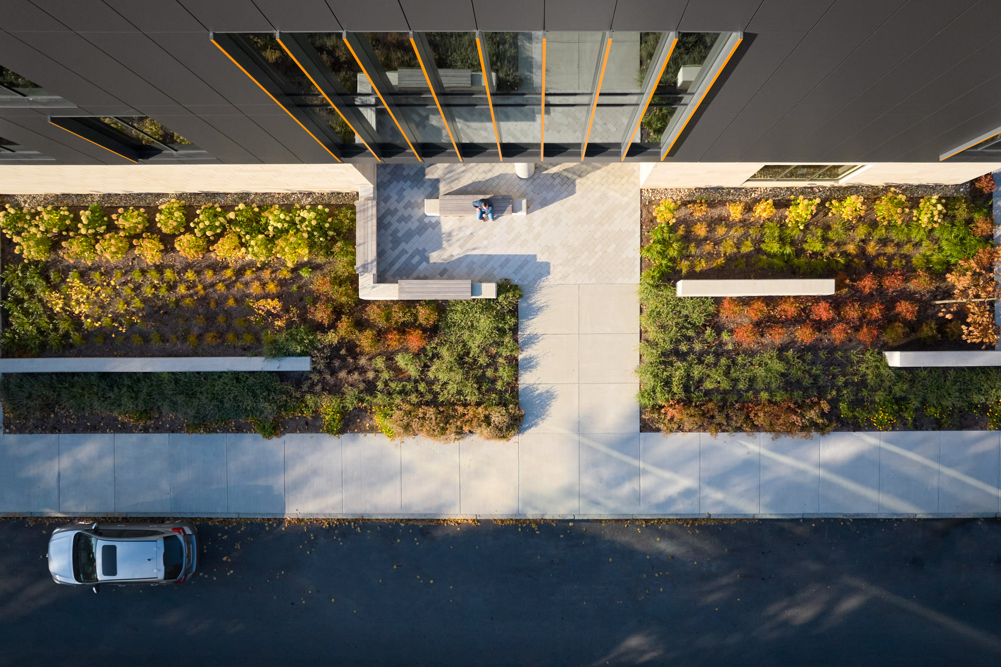 Clark University CMACD landscape aerial