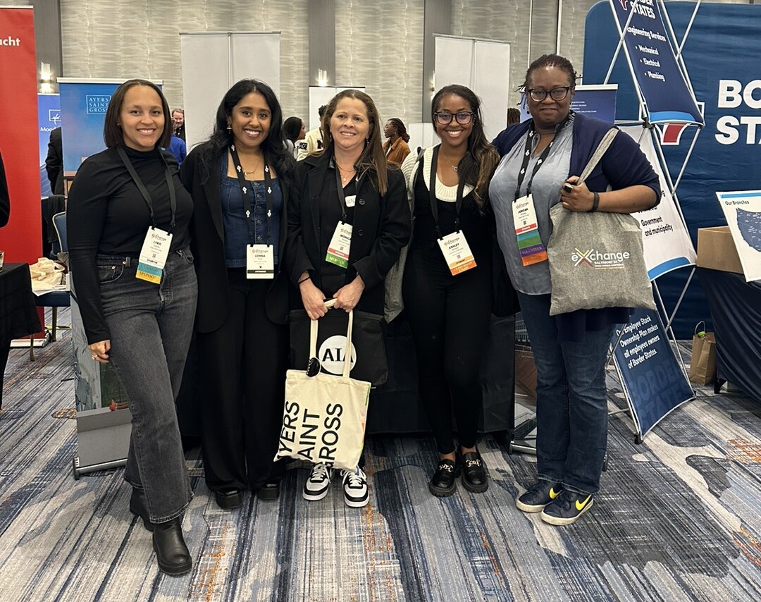 Ayers Saint Gross employees at NOMA National 2024 in Baltimore