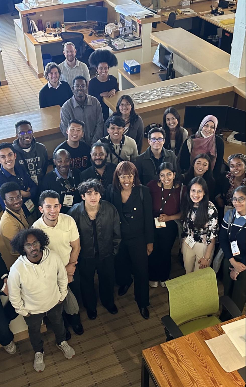 Students from the NOMA SoCal chapter toured the Baltimore office.