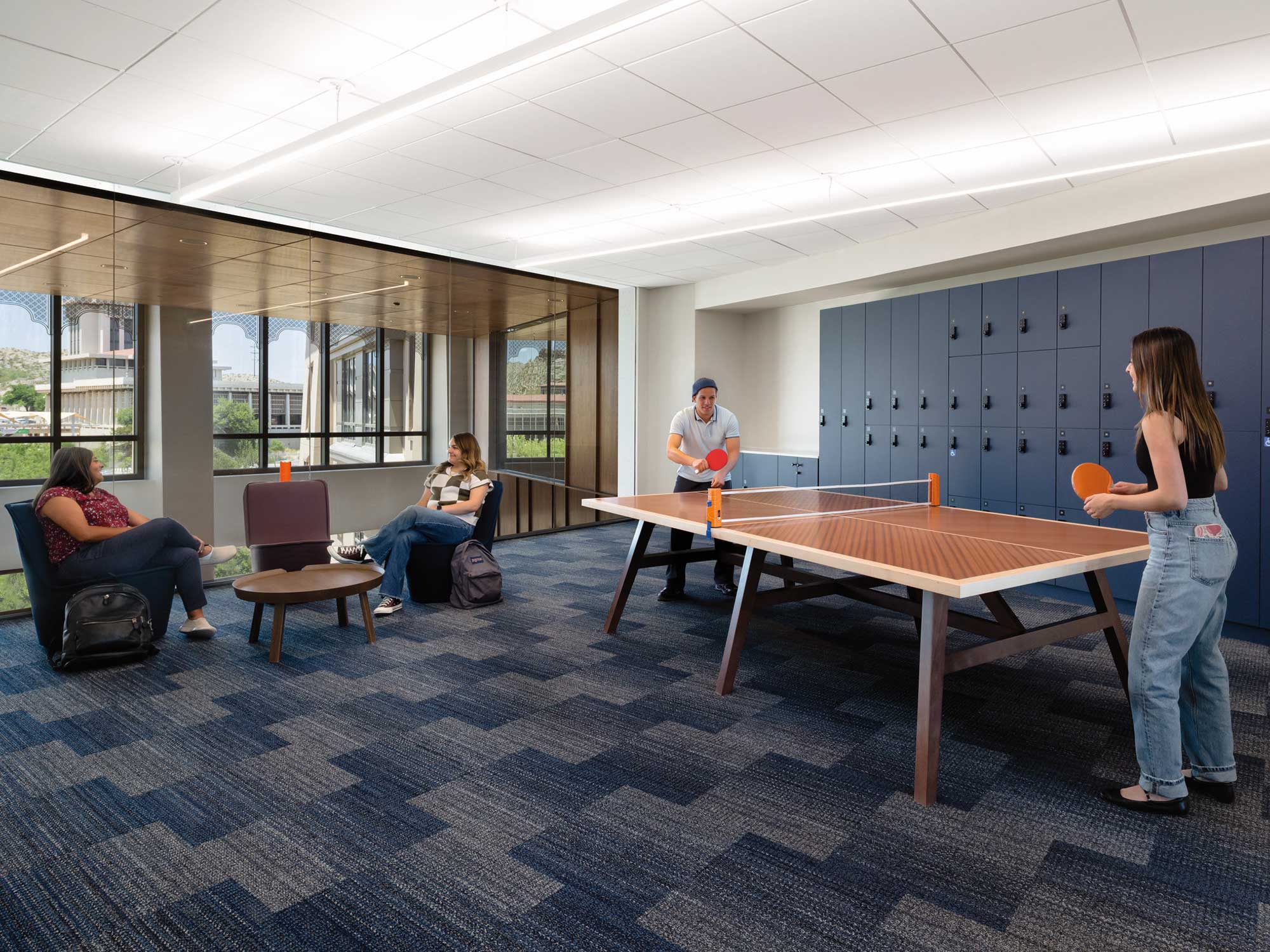 University of Texas at El Paso Texas Western Hall game room