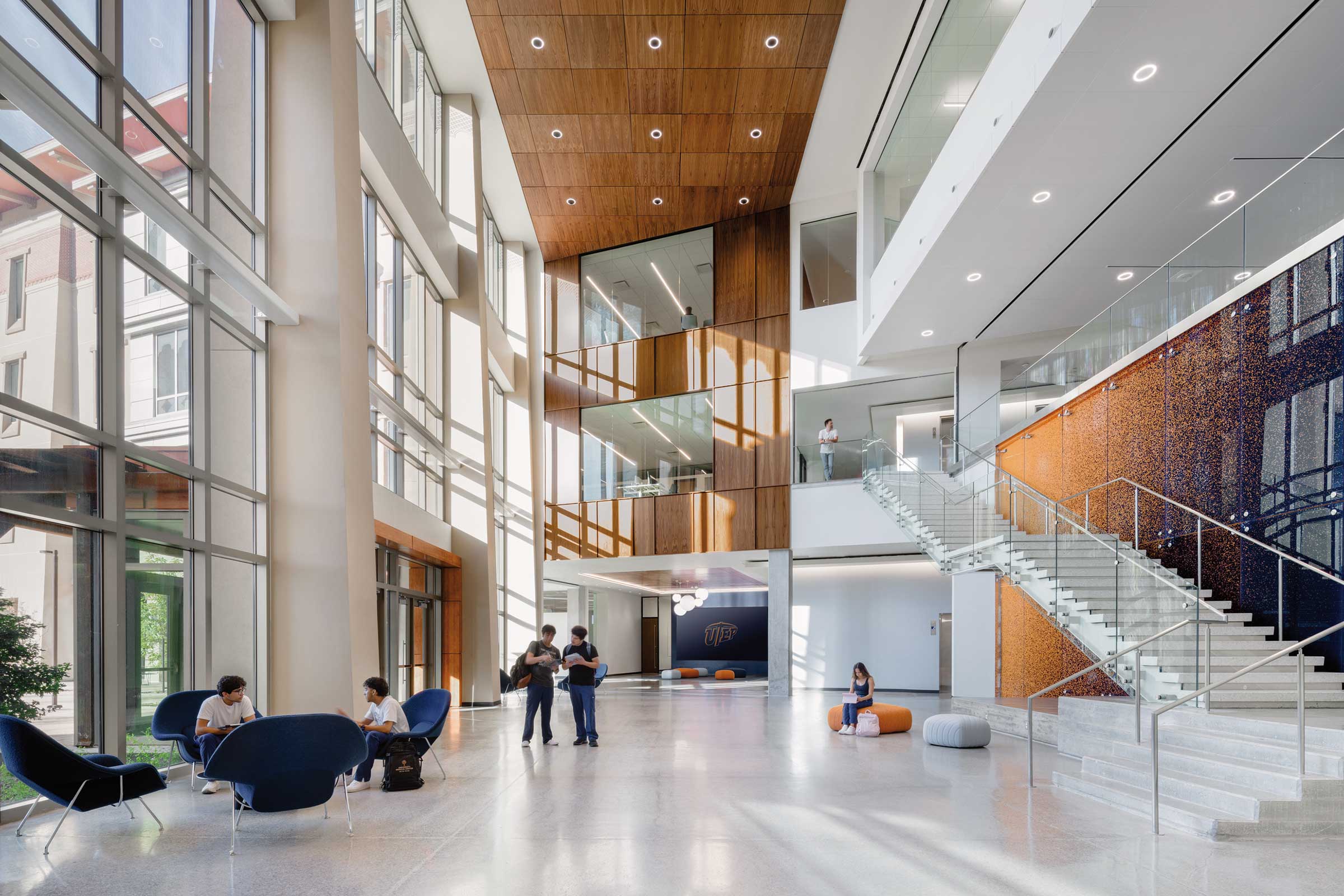 University of Texas at El Paso Texas Western Hall lobby