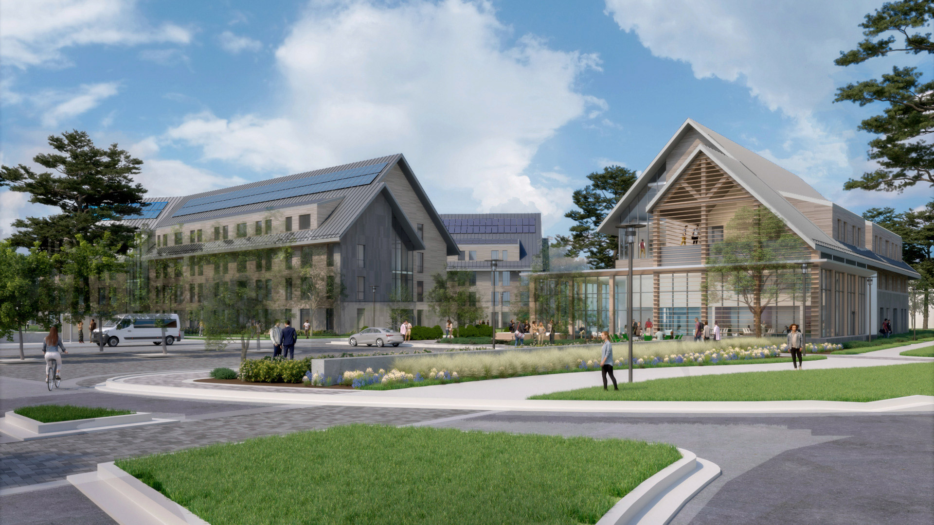 A rendering of Dartmouth North End Housing