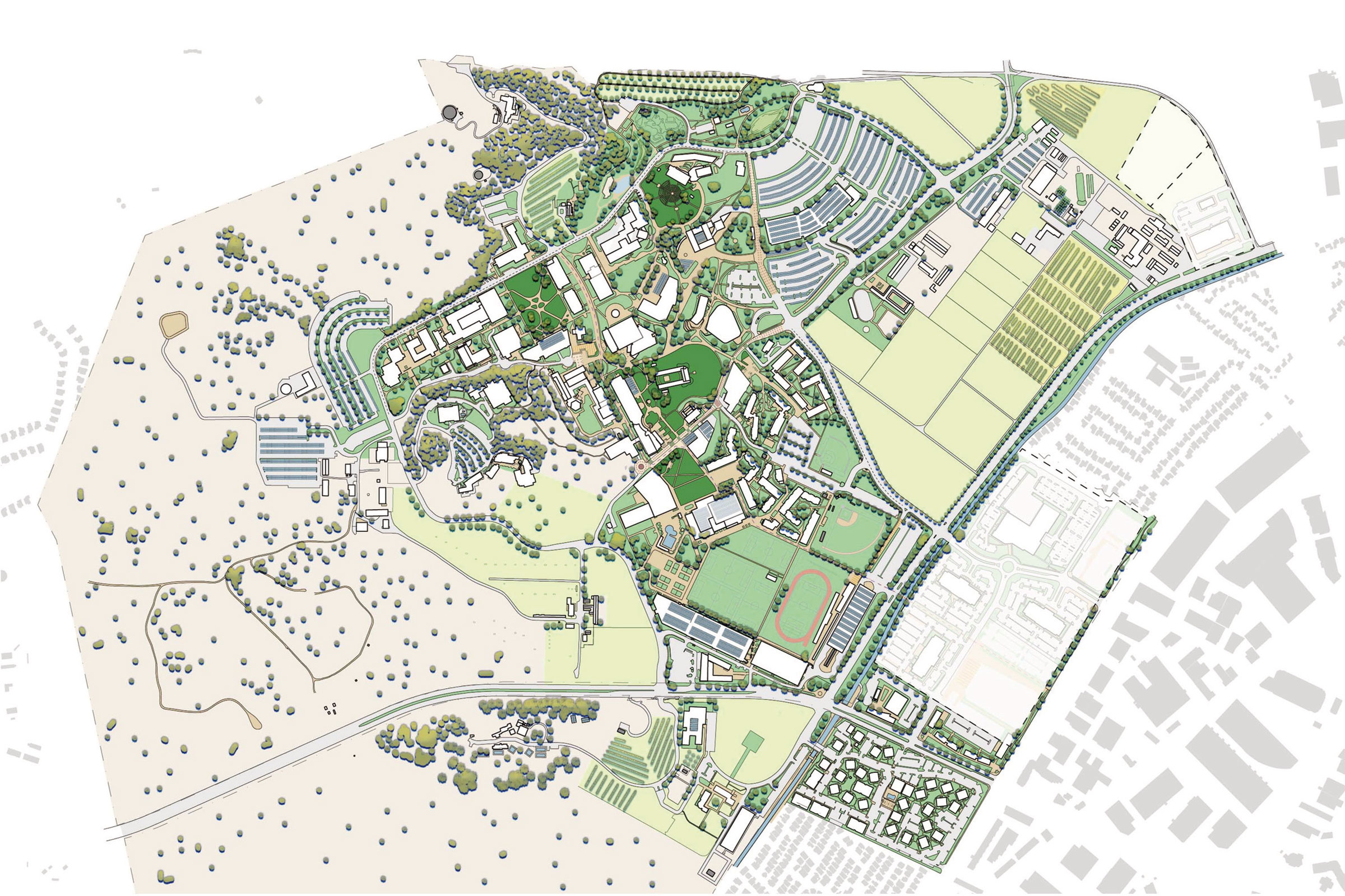 California State Polytechnic University Pomona Master Plan Open Space Plan