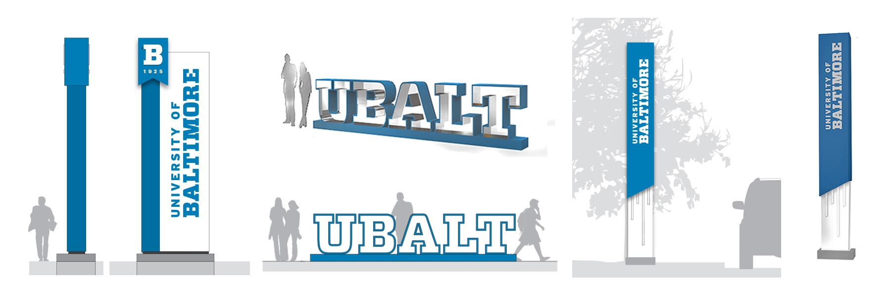 University of Baltimore Facilities Master Plan Signage