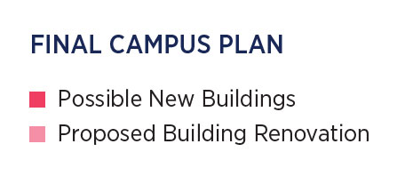 University of Richmond Campus Plan Proposed Plan Legend